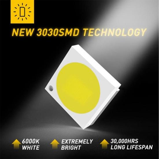 4X White 36mm LED Canbus Error Free Dome License Interior Light Bulbs Lamp 6418