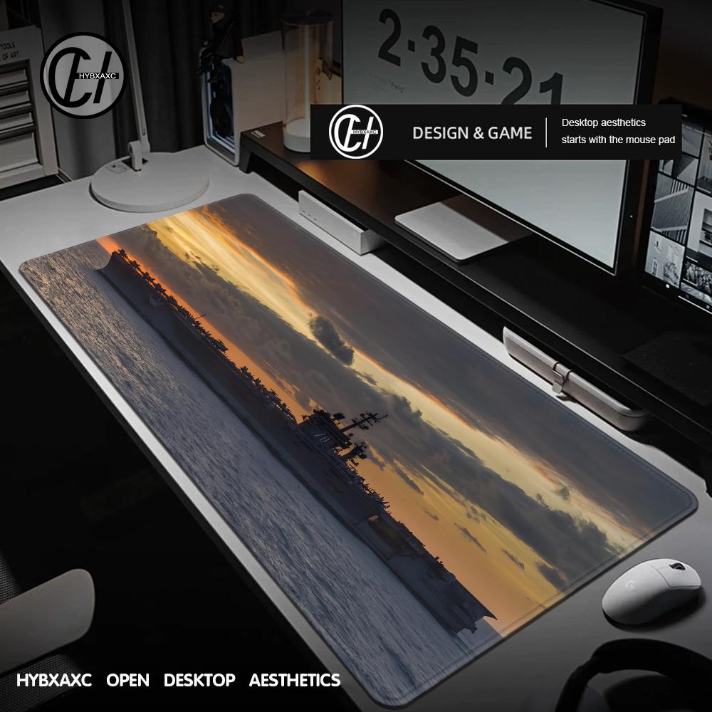 Aircraft Mousepad Large Gaming Mouse Pad LockEdge Thickened Computer Keyboard Table Desk Mat