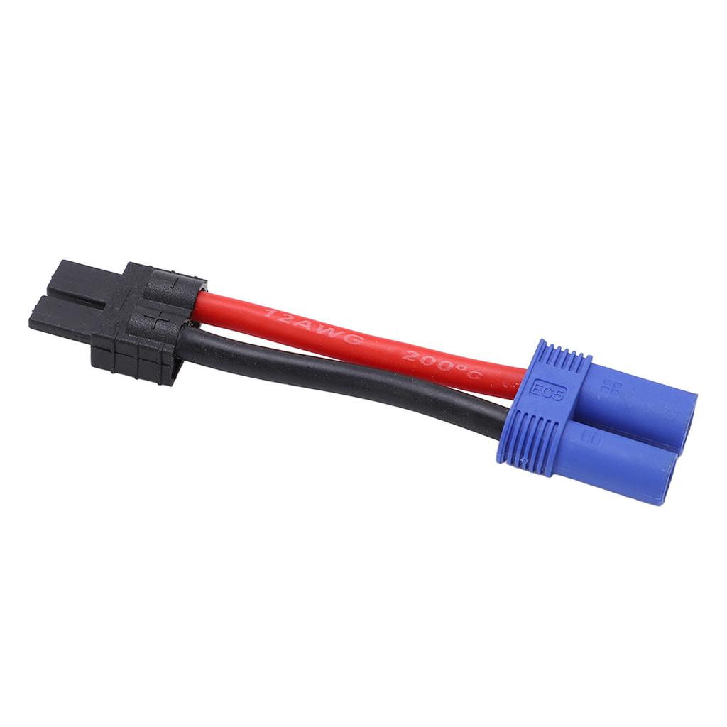 RC Male to EC5 Cable Durable Plastic Copper Soft Silicone High Safety Corrosion Resistant RC Male to EC5 Female