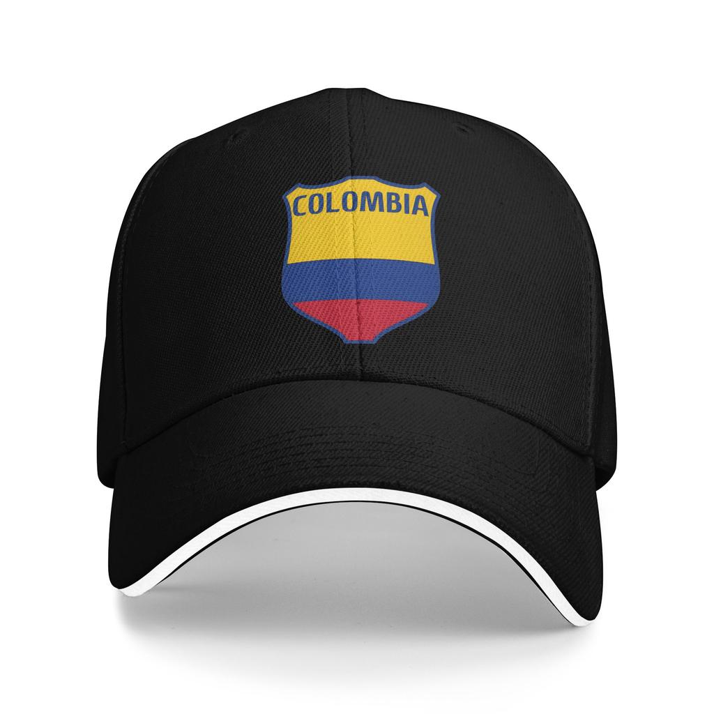 Colombia Heart Colombian Heartbeat Vintage Colombia Map Sun Baseball Cap Spring Unisex Trucker Hat Cool Outdoor Sports Snapback Cap