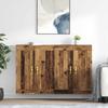 Wall Mounted Cabinet 2 pcs Reclaimed Wood Look 69.5 x 34 x 90 cm