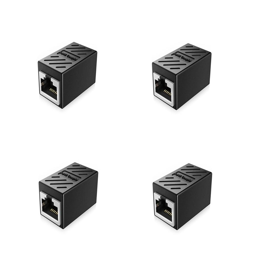 4pc RJ45 Female to Female CAT6 5e Network LAN Ethernet Connector Coupler Adapter