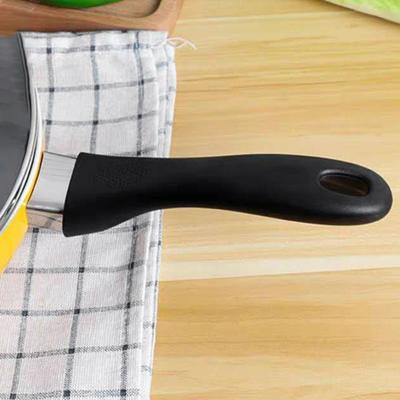 Pot Handle Detachable Non-slip Adjustable Ergonomic Anti-scalding Cookware Accessories Plastic Heat Resistant Pan Handle Grip for Restaurant