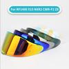 for RF 1400 Helmet Visor Replacement, Motorcycle Helmet Tinted Visor Face Shield Compatible for CWR-F2 Z8 X15 NXR2 (Shade and sun protection)
