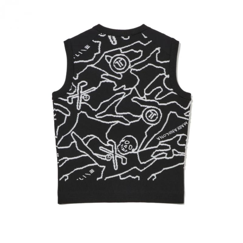 Mark   Lona W T Line Camouflage Jqd kniT vesT  Ls1xv82f 
