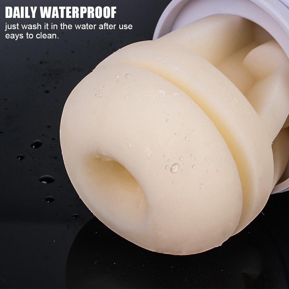 Blowjob Sex Male Masturbator Strong Suction Vibrator Fake Mouth For Men Glans Sucking Penis Trainer Cock Exerciser Erotic