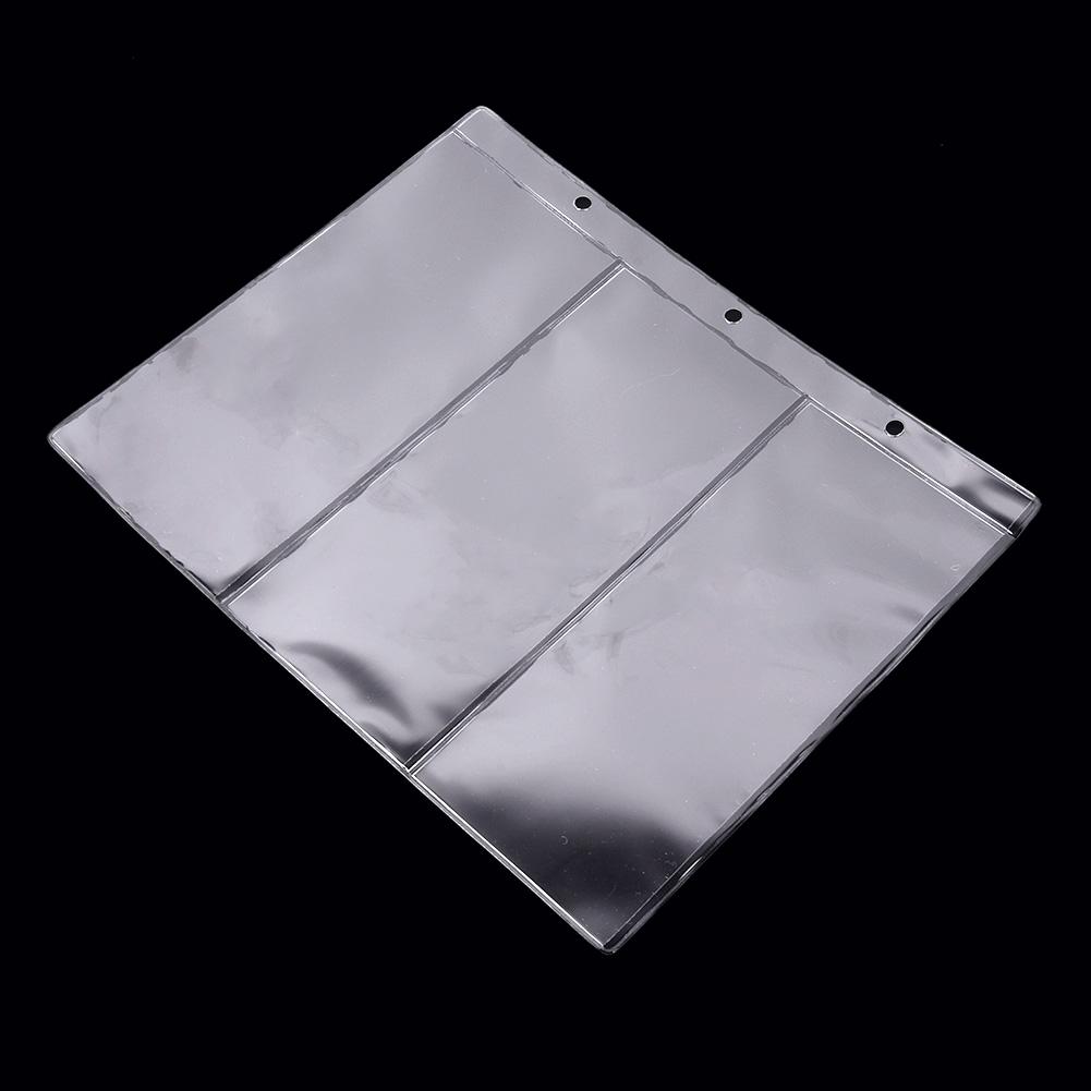 Storage Paper Money Album Clear Accessory Transparent Accessories Portable