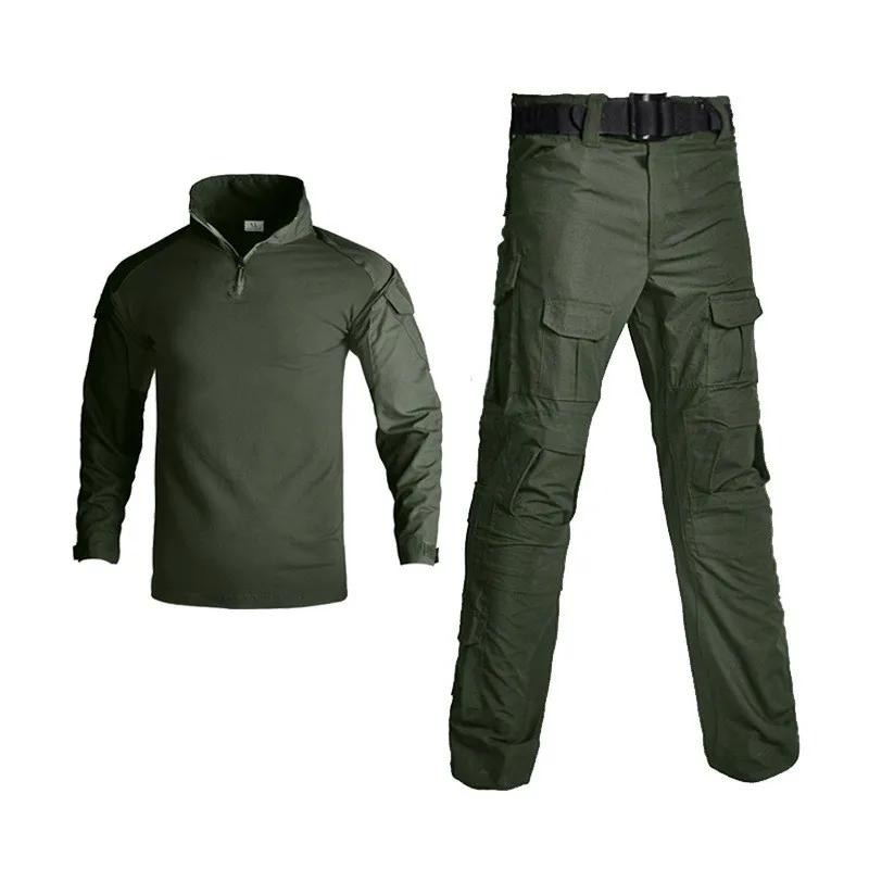 Uniform Shirt Cargo Pants Waterproof Outdoor Clothes Camping Suits Camo Men Clothing Breathable