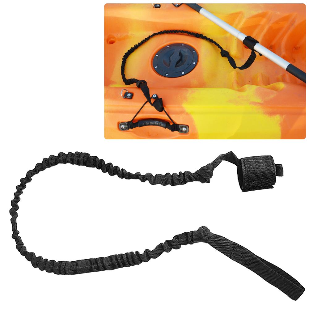 Buy Kayak Paddle Leash Elastic Safety Paddle And Rod Leash For Fishing