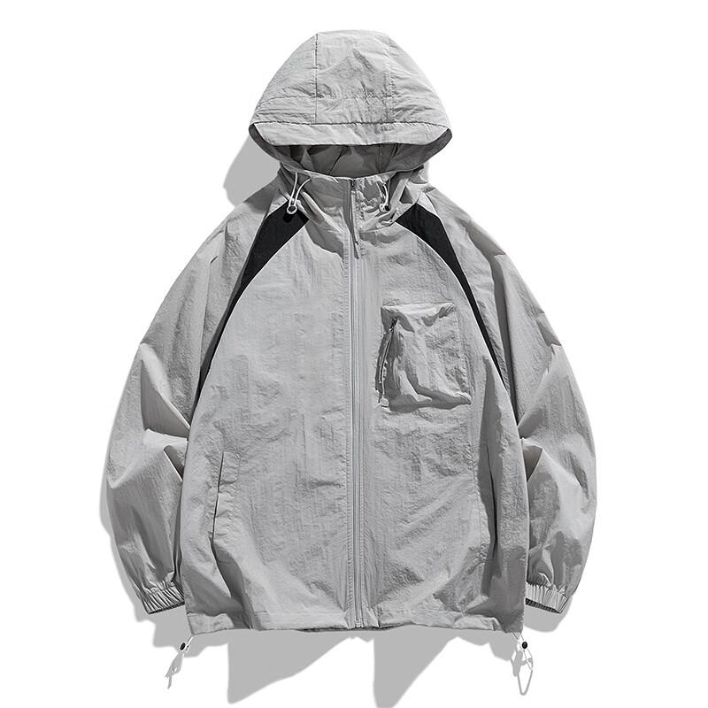 Unisex UPF50+ Lightweight Hooded Sun Protection Jacket
