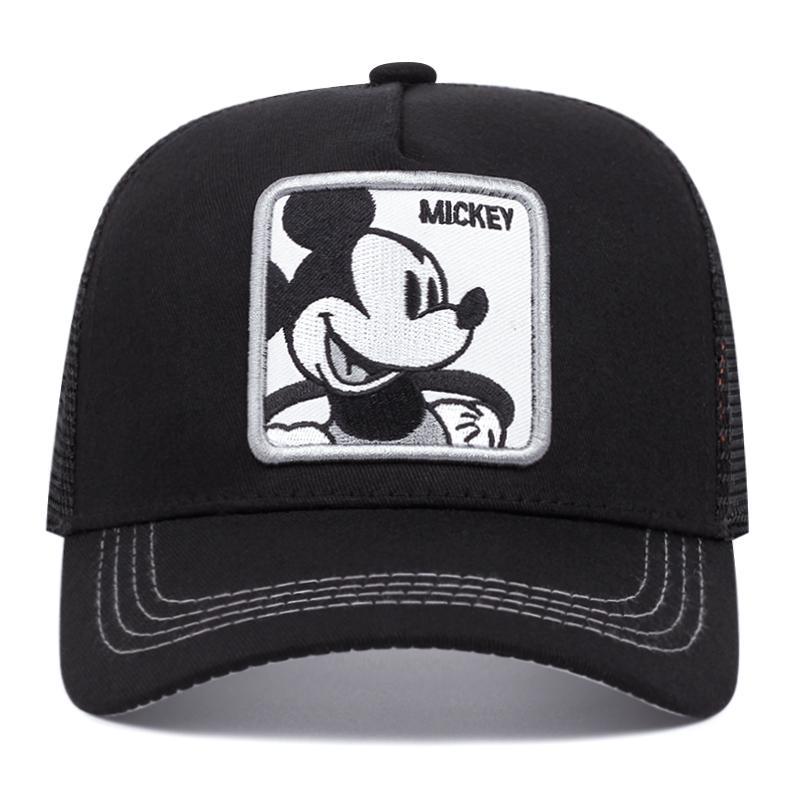 

High Quality Brand Anime Cartoon Snapback Cotton Baseball Cap Men Women Hip Hop Dad Mesh Hat Trucker Hat Dropshipping 55-60cm