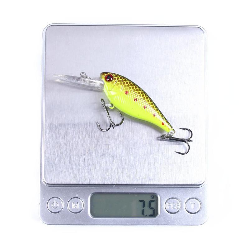 Lure Fishing Floating Minnow8cm7g 6Large Tongue Board Bionic Bait for Long Casting, Universal for Freshwater and Saltwater, Spec