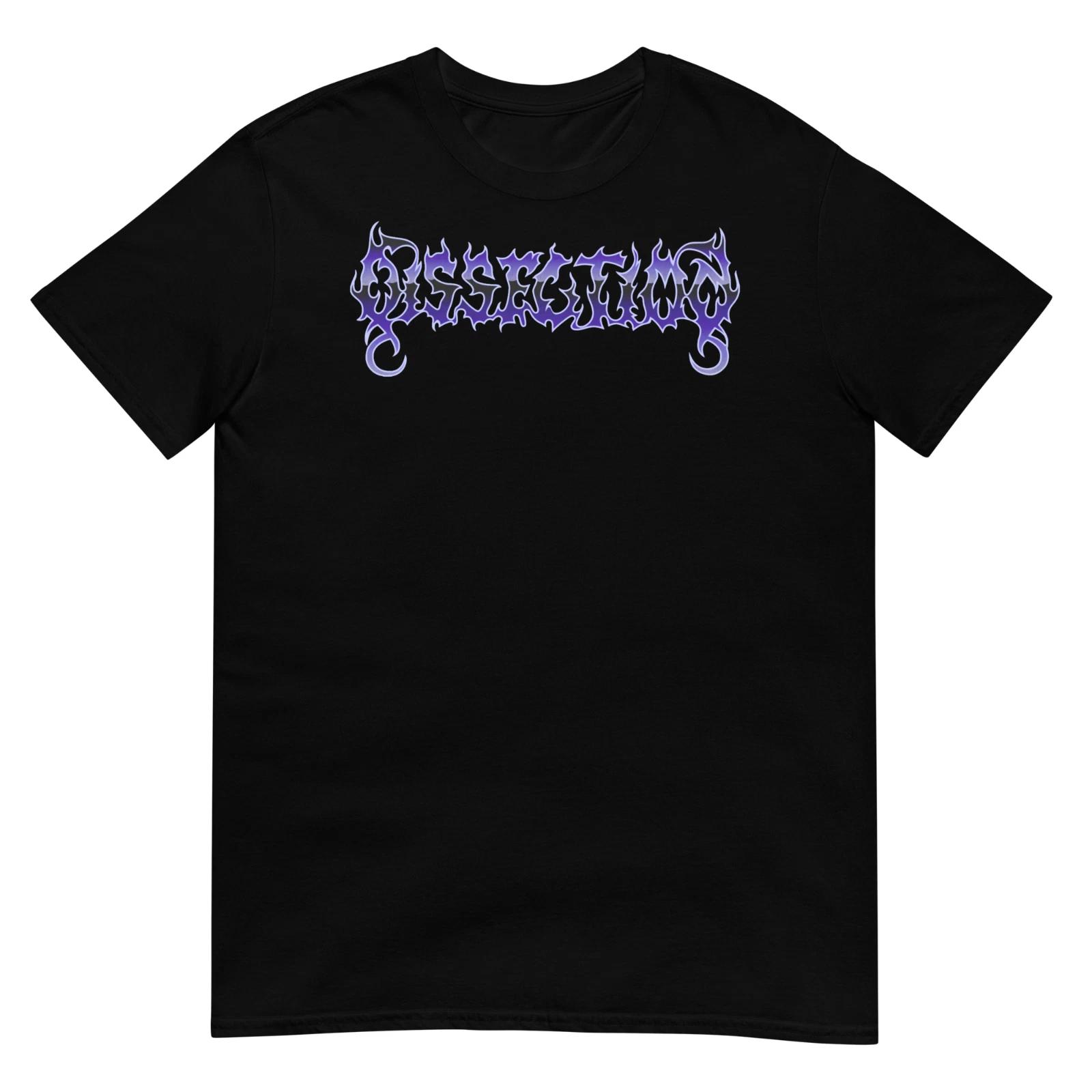 DISSECTION Logo (Purple) (One Sided) T-SHIRT 4XL