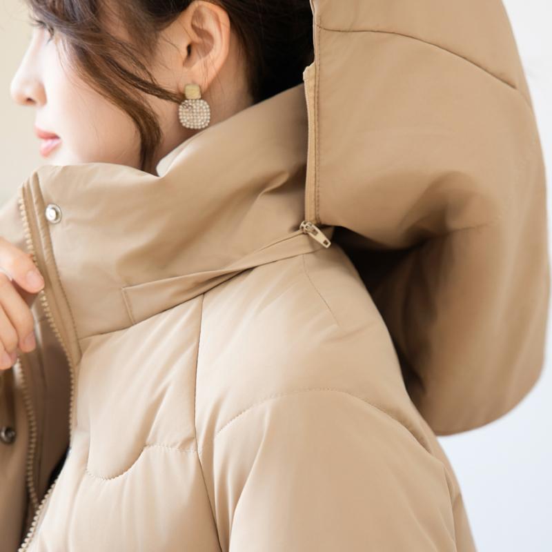 Dámské módní zimní dlouhé parky s kapucí, volné, silné a hřejivé bundy, dámské kabáty