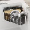 Multi Functional Bathroom Suction Cup Corner Shelf Rotating Sponge Holder  Kitchen Supplies