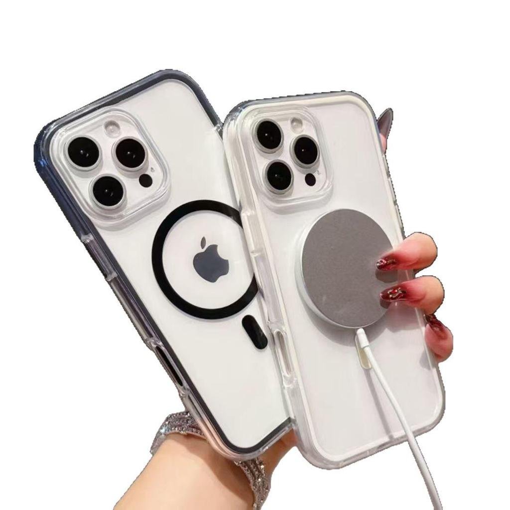 2-in-1 Magnetic Protective Airbag Case for Apple 11-17 Pro Max 