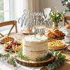 Handmade Mother's Day Cake Topper Festival Dessert Topper Acrylic Cake Topper  Cake Decorations