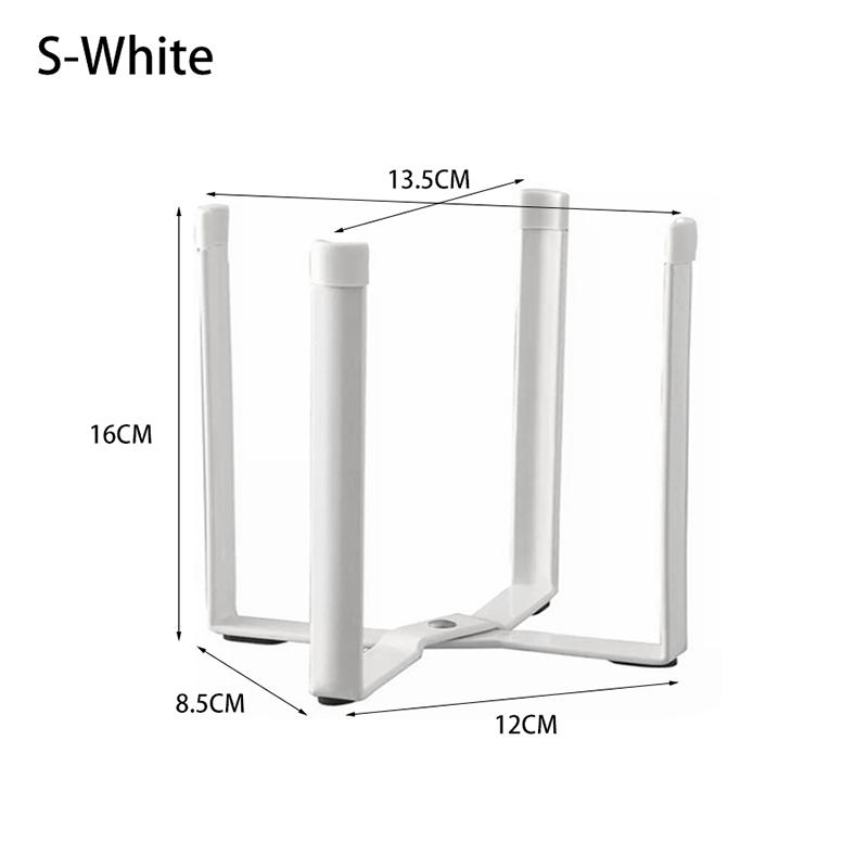 Folding Trash Rack Nordic Style Kitchen Multifunctional Debris Storage Office Desktop Trash Rack Hanging Plastic Bag Holder