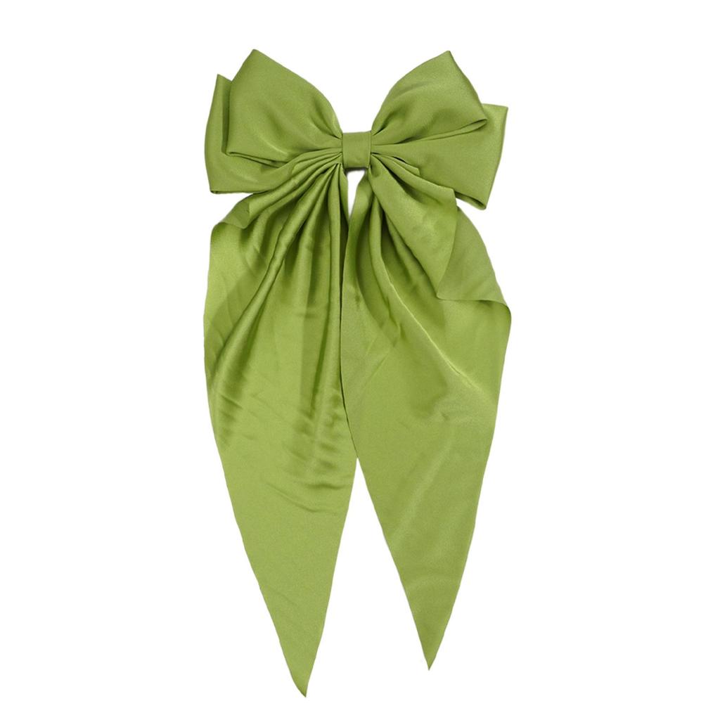 1Pc nowa koreańska modna kokarda szpilka do włosów jednokolorowe eleganckie spinki do włosów nakrycia głowy dziewczyny akcesoria do włosów dla dzieci