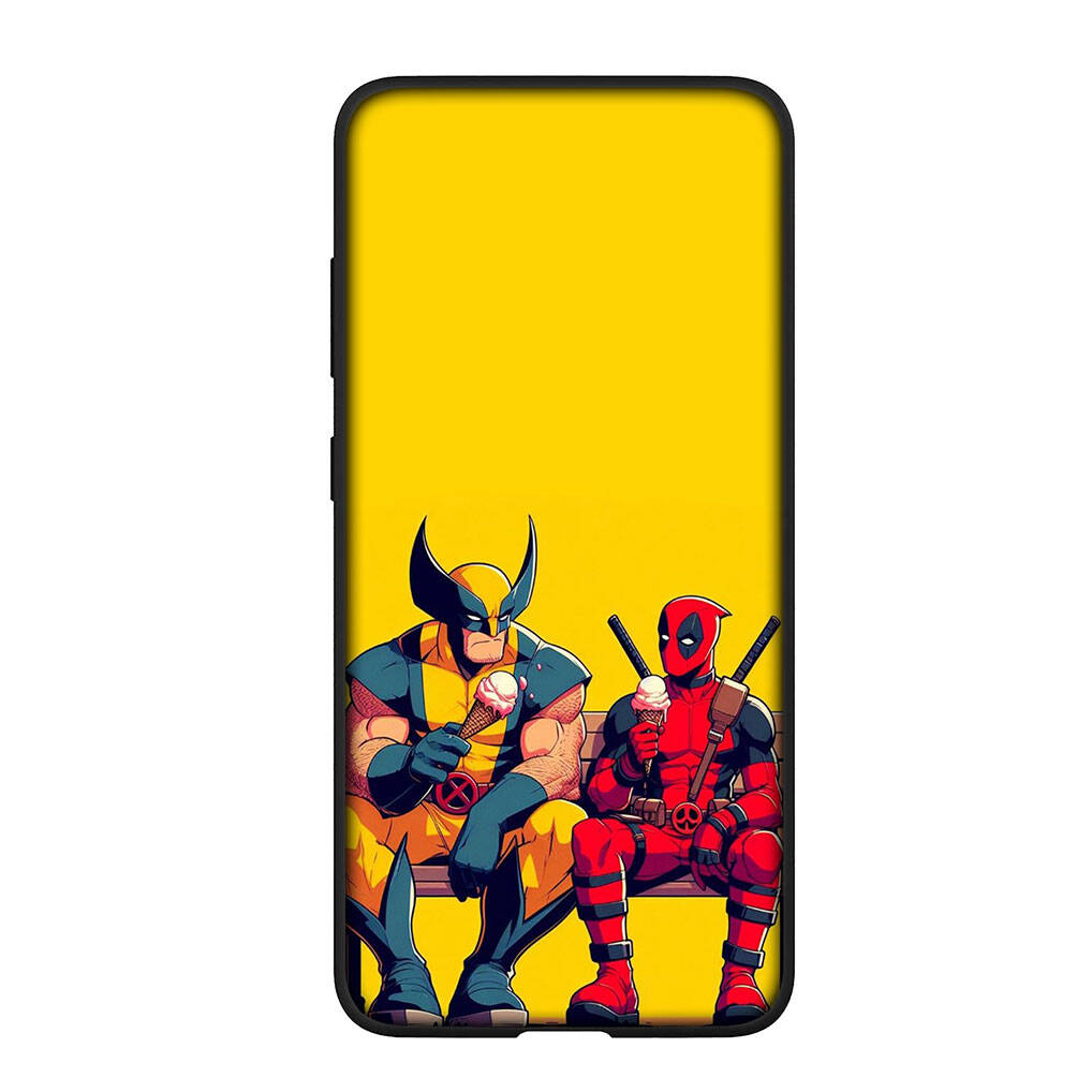 for iPhone 17 16 15 Xiaomi Poco F7 F8 X7 X6 C85 C75 C71 M8 Redmi Note 14 13 12 11 Pro Max 14C 13C 15C A3 A4 Case Anime Deadpool Marvel Wolverine Cover