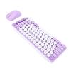 Wireless Keyboard and Mouse Combo 85 Key Bluetooth Cordless Mice Keyboard with 2.4 GHz USB Receiver for PC Laptop