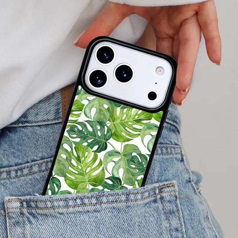 summer tropical pattern Phone Case for iPhone 17ProMax 12 13 14 15 16e 17 Pro Max Plus Air Cover
