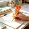 Creative Pizza Croissant Shaped Ballpoint Pen with Magnetic Fridge Sticker Realistic