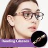 Anti-Blue Light Reading Glasses Ultralight PC Frame Oval Eye Protection Men Women FULL Frame Comfortable Eyeglasses