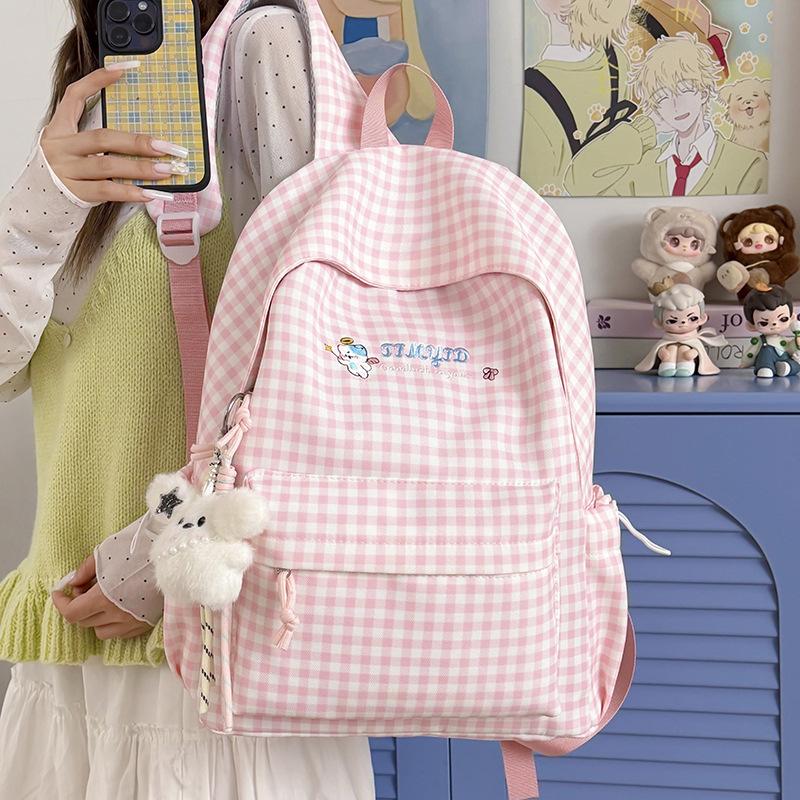 Schoolbag high-value student schoolbag milk almost sweet girl heart backpack Japanese ins cute small fresh backpack