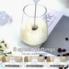 1Pc Electric Milk Frother Coffee Milk Frother Coffee Mixer 500Mah Usb-Charging Portable Egg Beater Coffee Milk Mixing Blender
