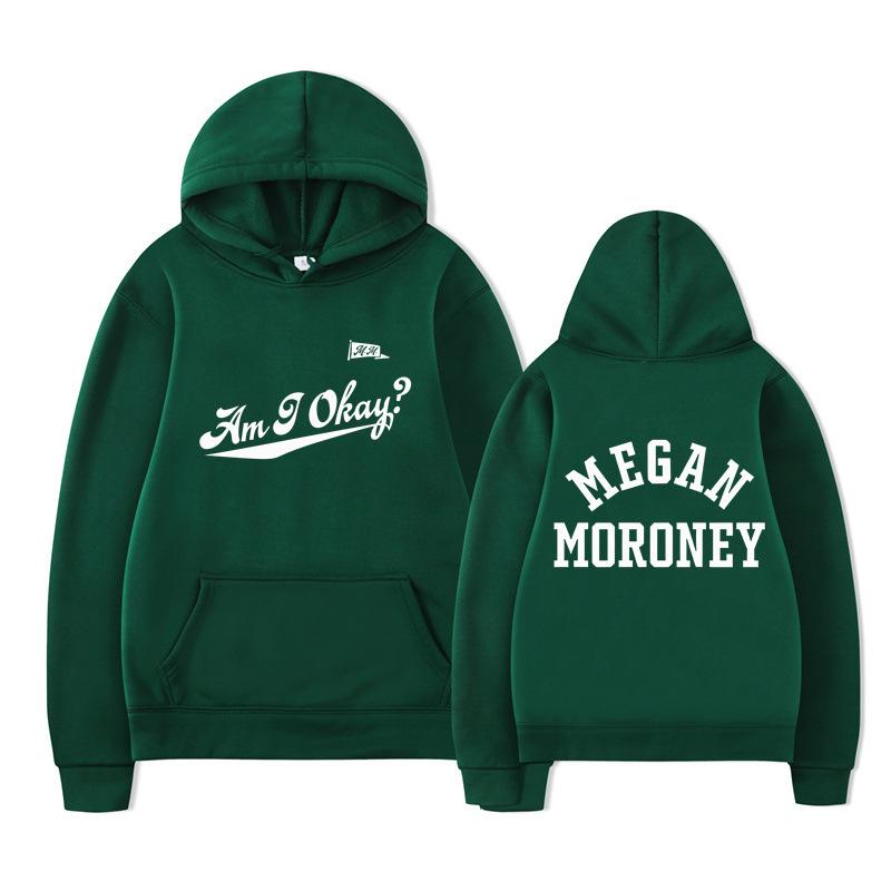 Megan Moroney Am I Okay Men's Hoodies Boys Harajuku Girls Pullover Fancy Music Gift Casual Loose Comfortable Sweatshirt