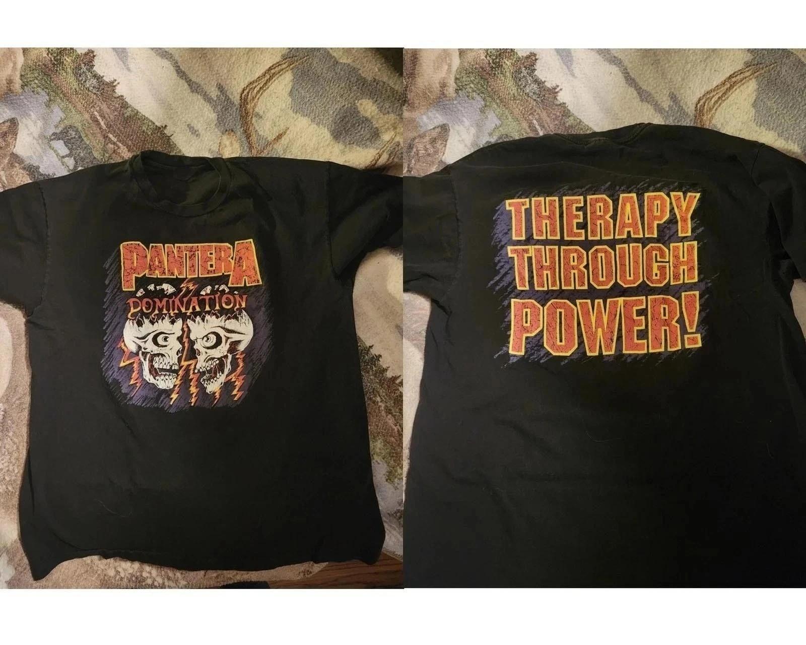 VTG 1991 1Pantera Domination Shirt Unisex S-5XL Unisex T-Shirt M