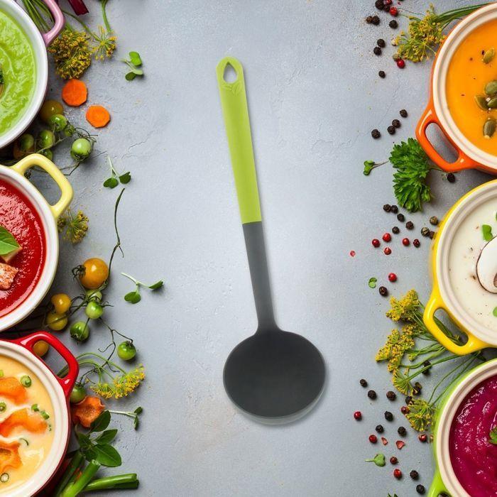 Louche de cuisine en bioplastique 32,5 cm Fackelmann Gamme Zéro