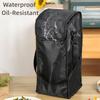New Large Capacity Vacuum Thermal Bag Thickened Black Lunch Box Bag Aluminum Film Insulated Bag
