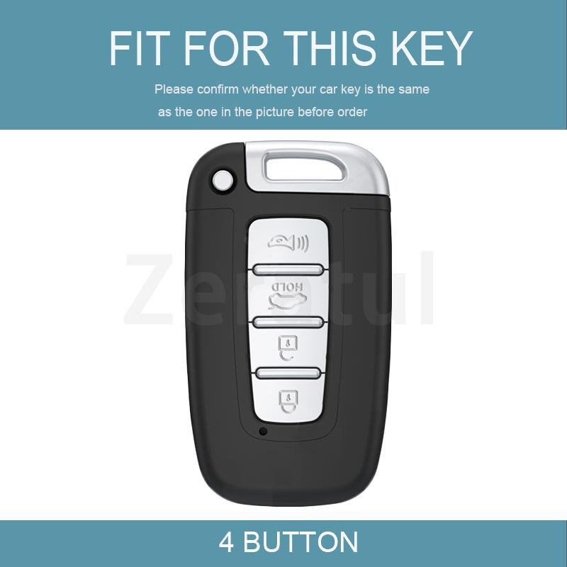 Keyless Shell Holder For Kia Sorento K5 K7 Sportage R Borreed 4 Buttons Tpu Key Case Cover For Hyundai Ix35 Sonata Tucson Azera