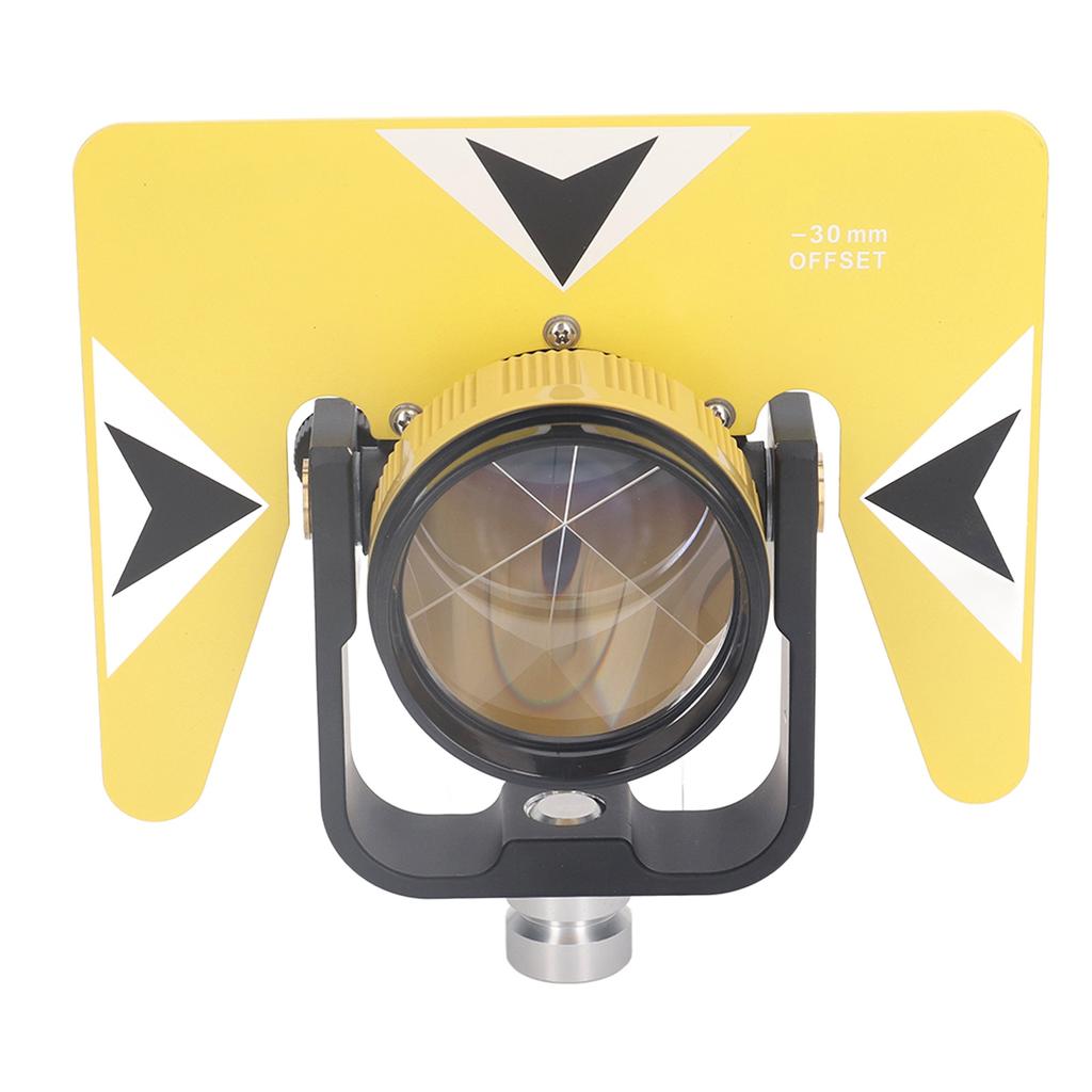 Circular Prism Lens Glass Camera Prism for Photography Surveying Mapping 64mm Effective Diameter