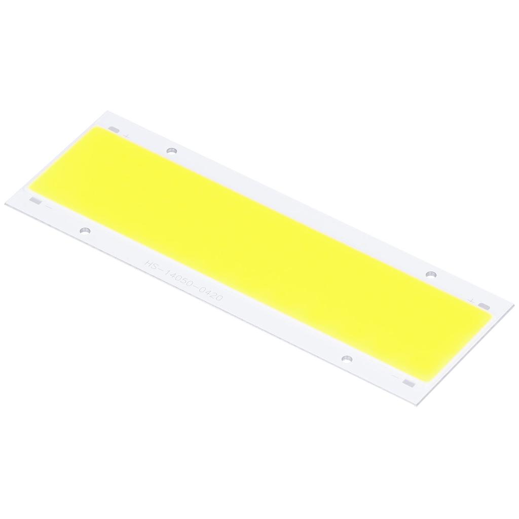 COB Light Chip DIY LED lambipaneeli valgusallikas 1500LM 3000-6500K 12V 15W 140x50mm soe valge valgus