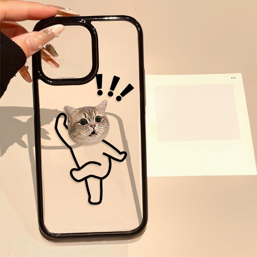 Acrylic Phone Case for iPhone 11 12 13 14 Pro 12 14 16 Pro Max for Samsung A16 A36 A56 S24 FE High-quality Painted Anti-fall Mobile Phone Case