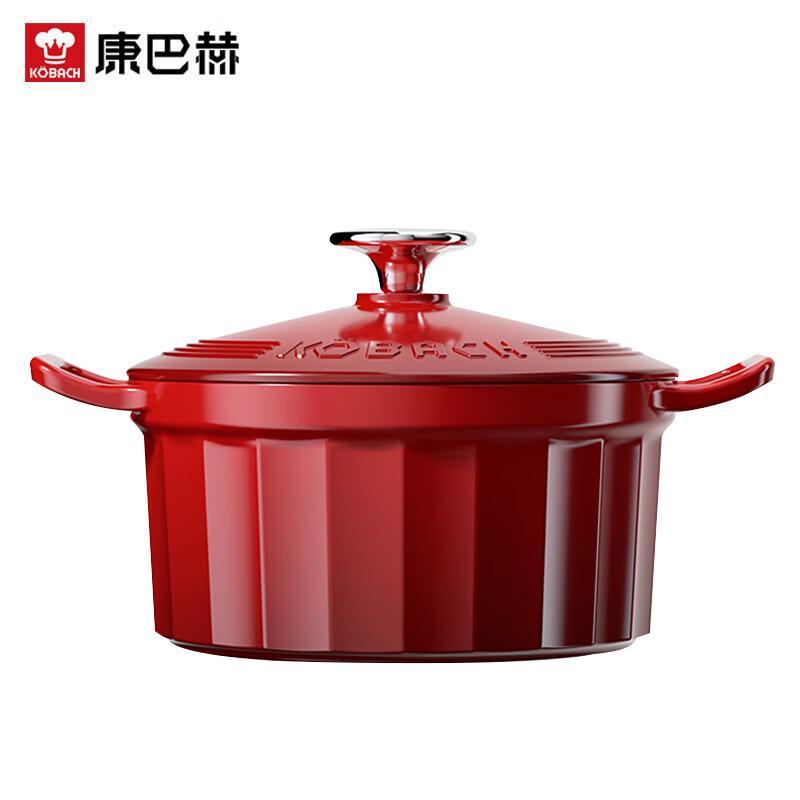 

Kangbach Cast Iron Enamel Dutch Oven Soup Pot