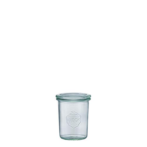 WECK | Lisovaný tvar 145ml (dříve 160 ml) WE-760 / Skladovací nádoby, Skleněné dózy, Kuchyňské potřeby, Kuchyňské doplňky Skleněná skladovací nádob