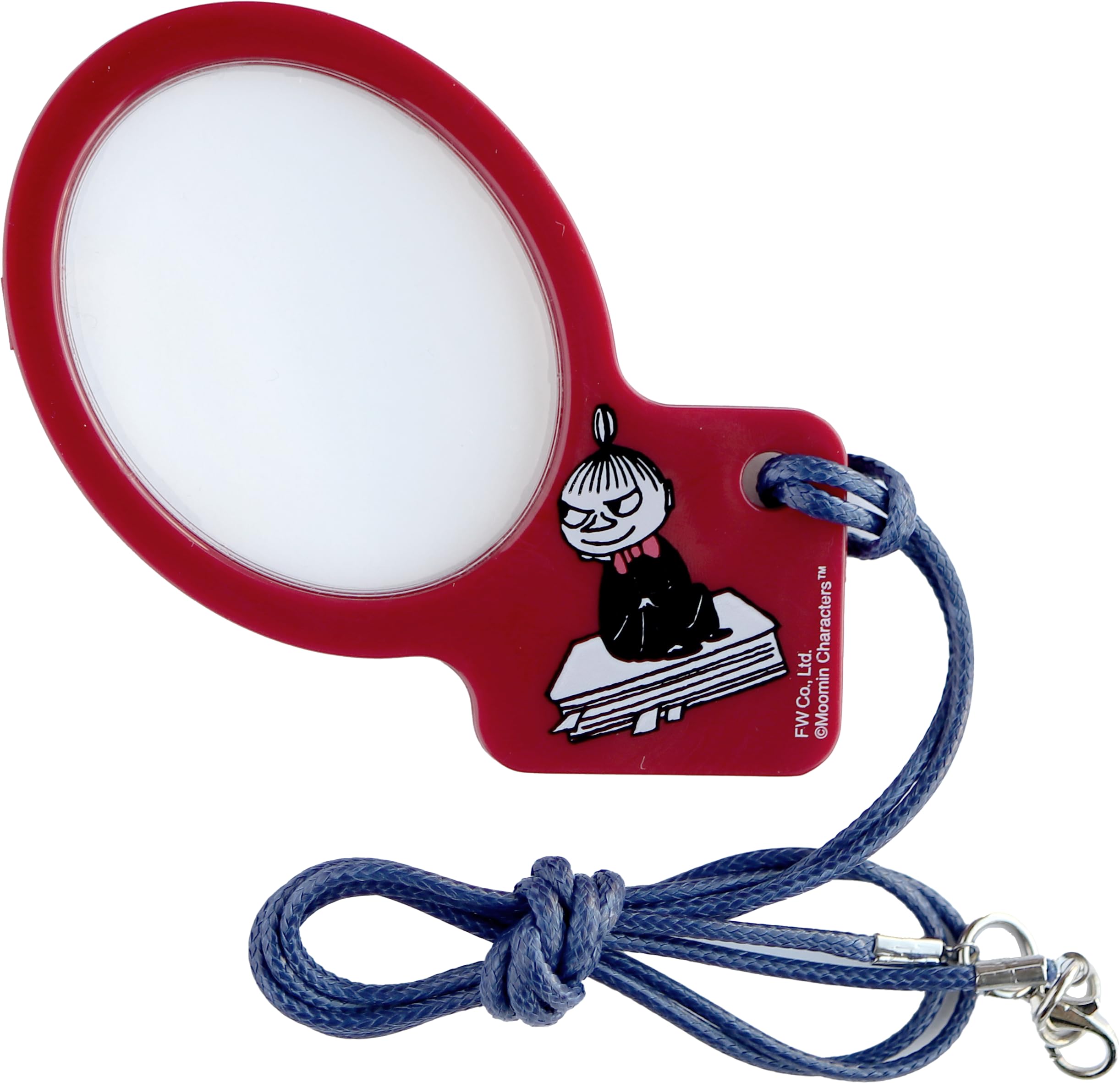 

Fieldwork Loupe Normal Loupe G Handheld Loupe Moomin Foldable with Strap Red 1.8x MLP001-3