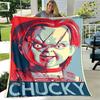 Horror movie Cult of Chucky printing blanket warm blanket soft and comfortable blanket Home travel blanket birthday gift