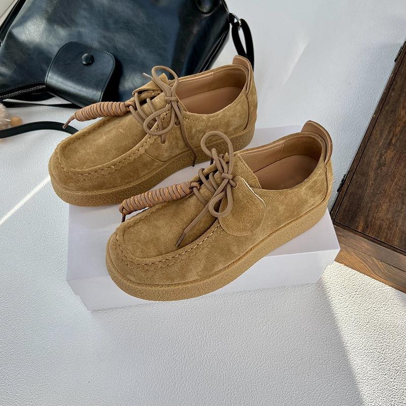 

Первый слой овчины обувь кенгуру осень новая кожаная спортивная обувь повседневная белая обувь женская на плоской подошве женская 40 коричневый