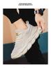 Versatile Men's Spring Casual Running Shoes: Breathable, Lightweight, Thick-Soled, Height-Increasing Trendy Dad Sneakers.