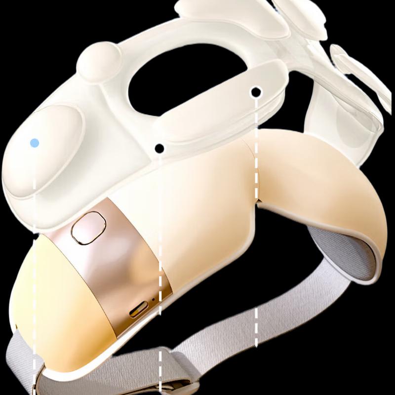 Hozheng Smart Foldable Eye Massager with Heat & Bluetooth