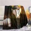 Naruto Anime Naruto Pattern Flannel Blanket, High Quality Comfortable for All Seasons, Home Decor, Warmth and Comfort, Perfect for Gifts.