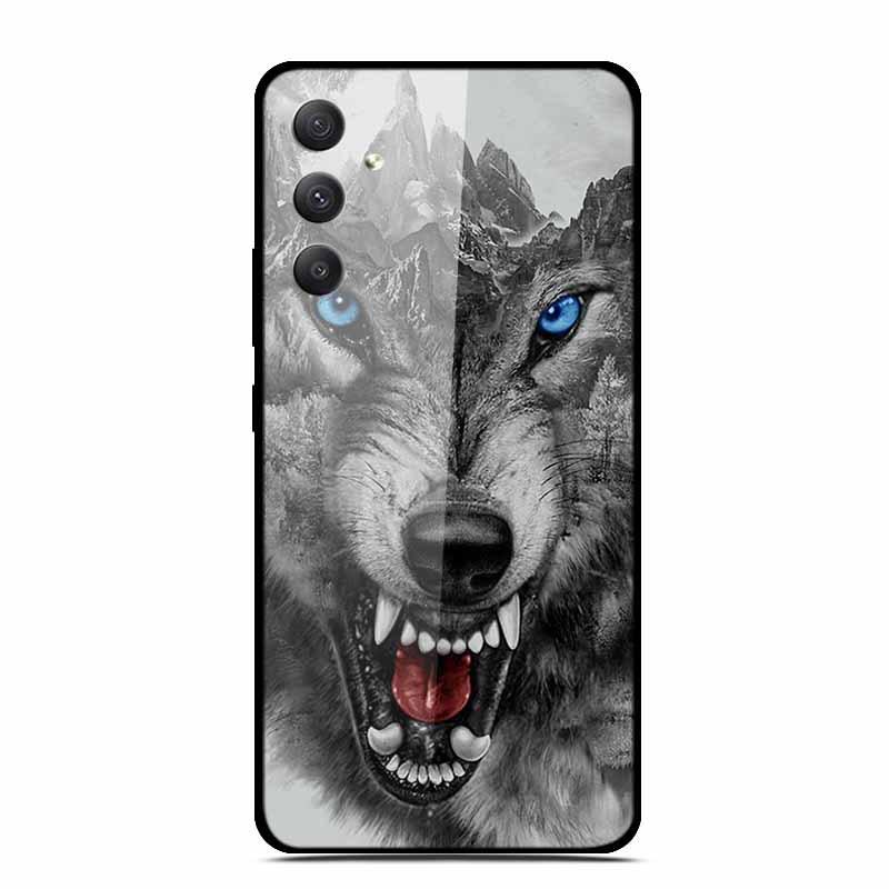 Samsung A35 5G Tempered Glass Phone Case - Personalized Colorful Design