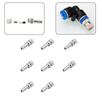 10Pcs 6mm Misting Nozzle Fast Connect Mist Fog Sprayer Spray Nozzles Gardening