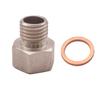 1 Set Fitting Adapter NPT 1/8" Female To Metric M12X1.5 Male Replace Auto/car Meter