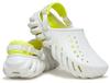 Crocs Echo Clog Sandals Moonlight 207937-1NK (White x Yellow/Size 28.0/Men's, Women's)